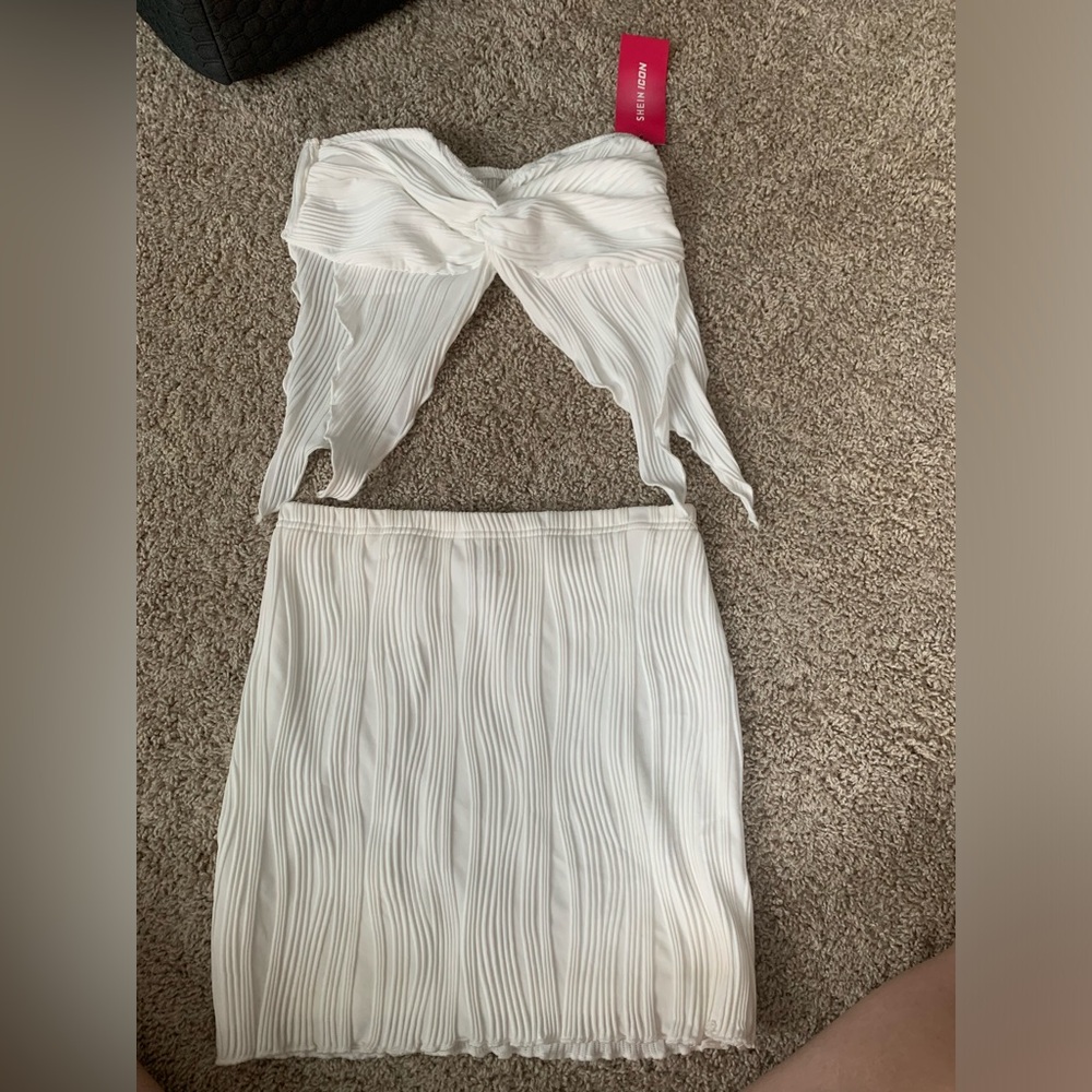 White Matching set SM womens